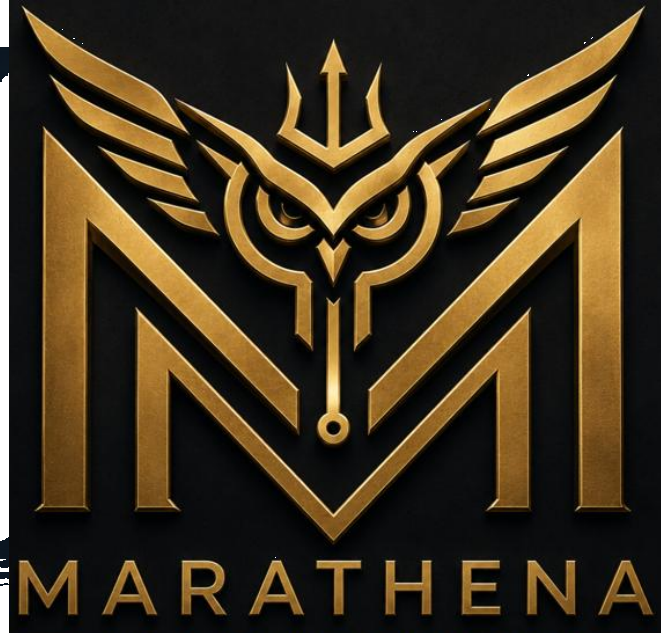 MarAthena gold crest mark